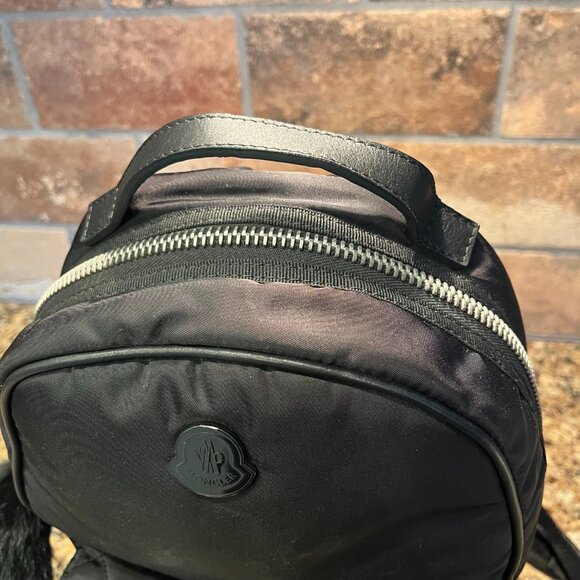MONCLER Black Nylon Backpack - Picture 3 of 10